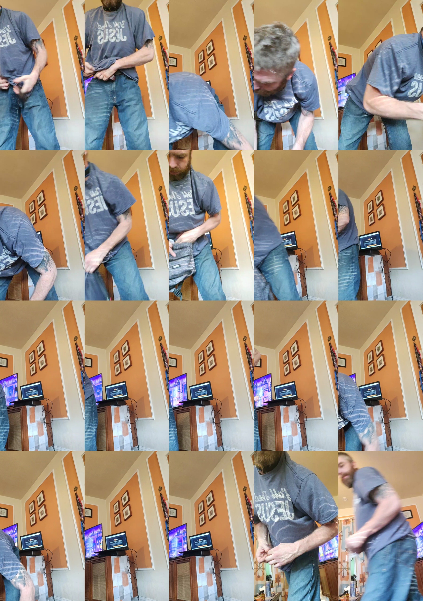 nakedgeorge3  02-06-2023 Recorded Video moan
