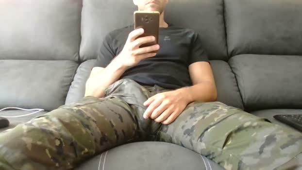militar_guap  10-07-2023 Recorded Video kissing