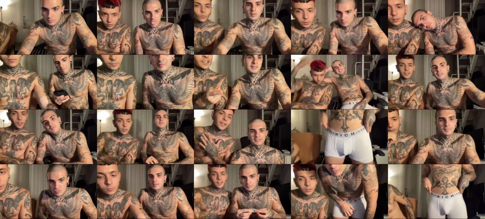 TattooBrother  27-07-2023 Recorded Video Nude