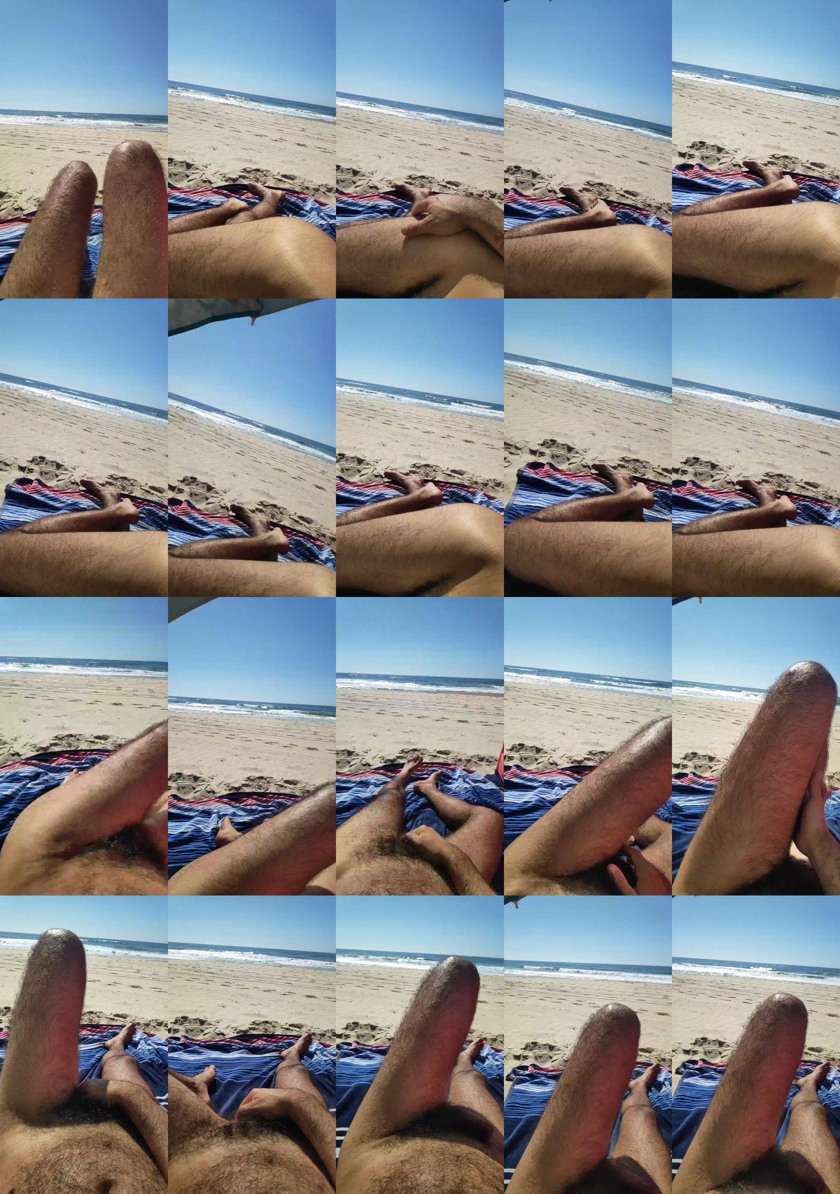 Me_Beach  31-07-2023 Recorded Video horny