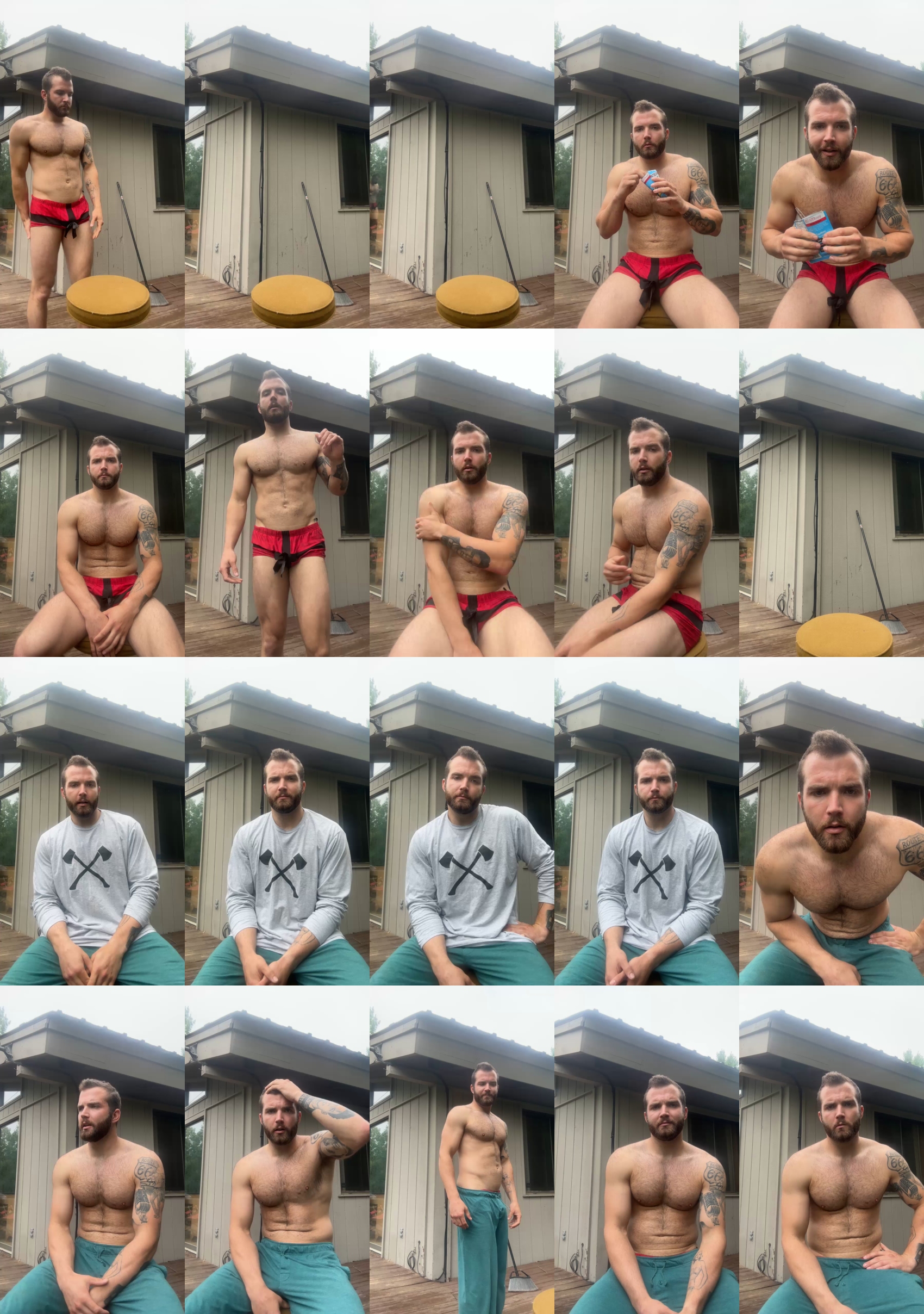 THEBEAR24  24-08-2023 Recorded Video suckcock