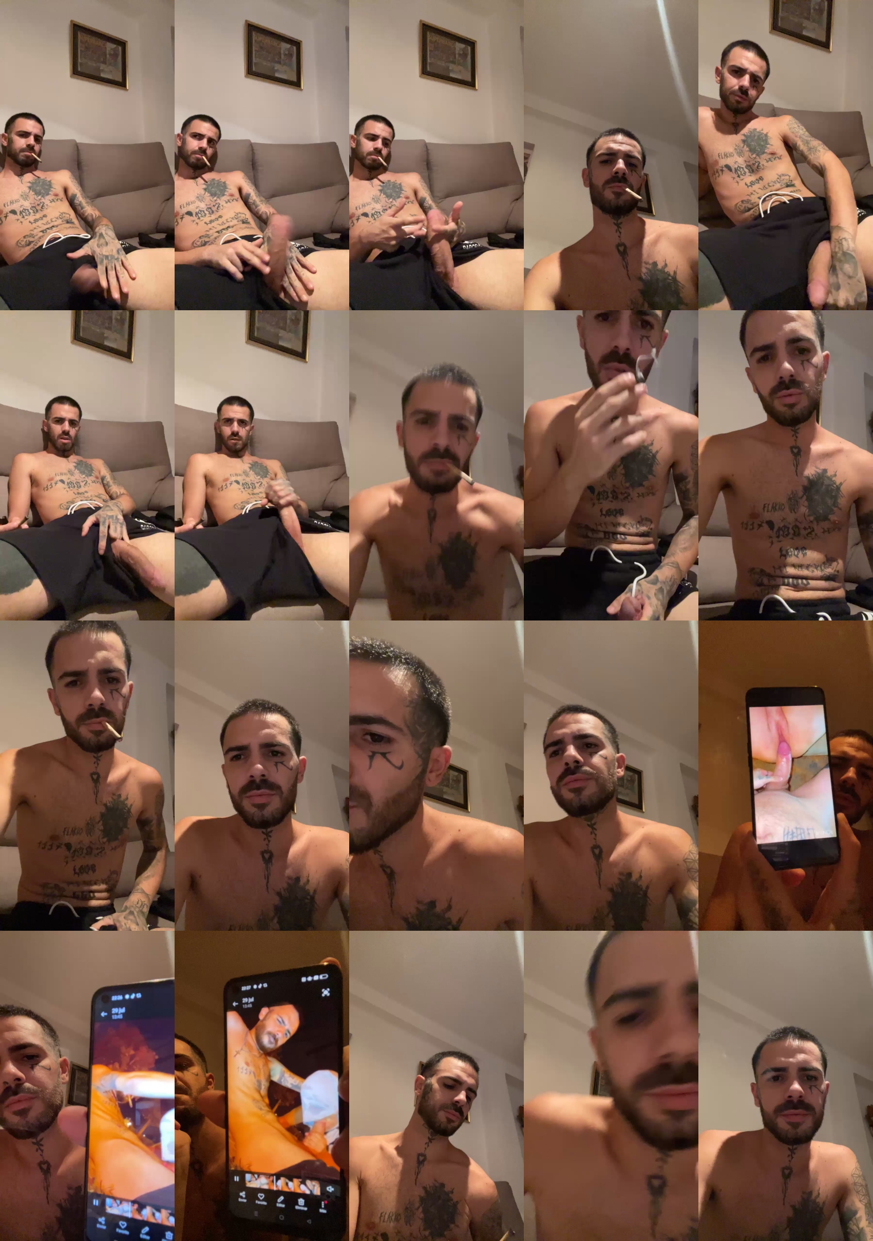 charlye_ink  02-09-2023 Recorded Video deepthroat