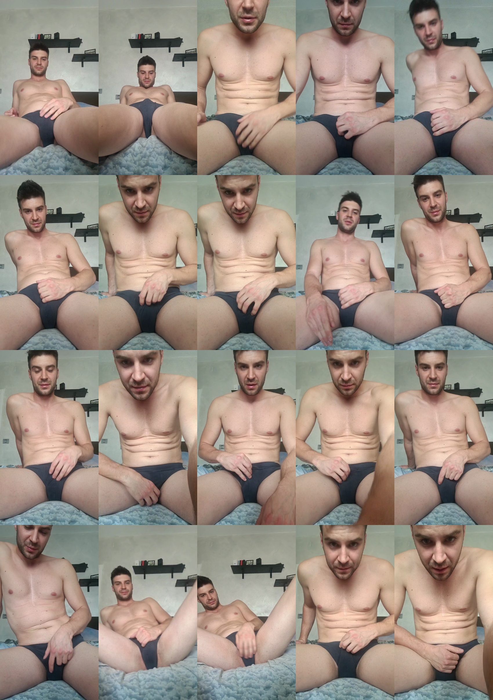 GiulyDiego  04-09-2023 Recorded Video striptease