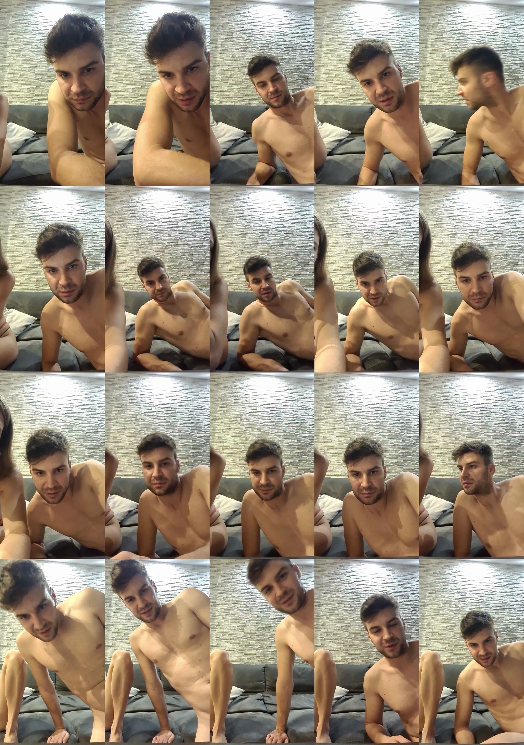 GiulyDiego  04-09-2023 Recorded Video striptease