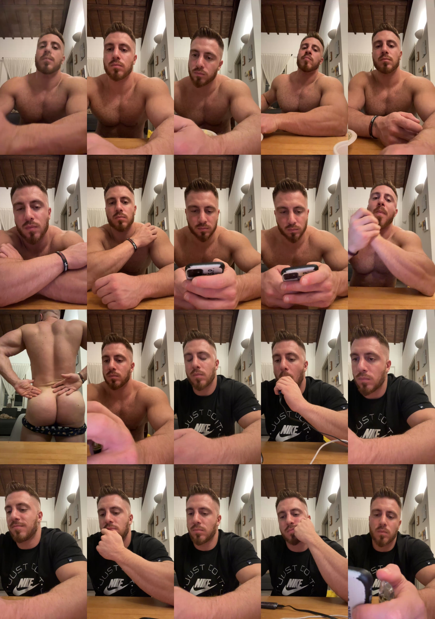 Bigwhitebull  24-09-2023 Recorded Video handsome