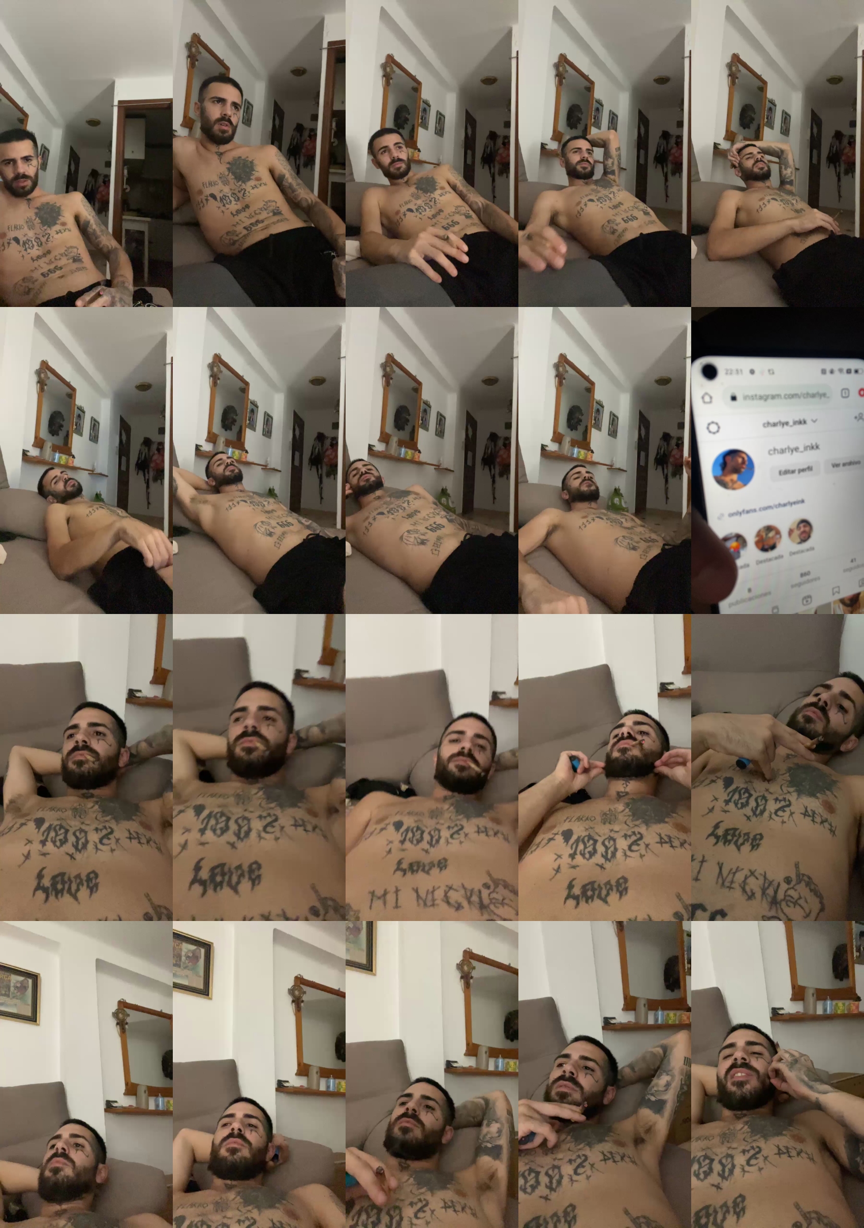 charlye_ink  27-09-2023 Recorded Video fuckface