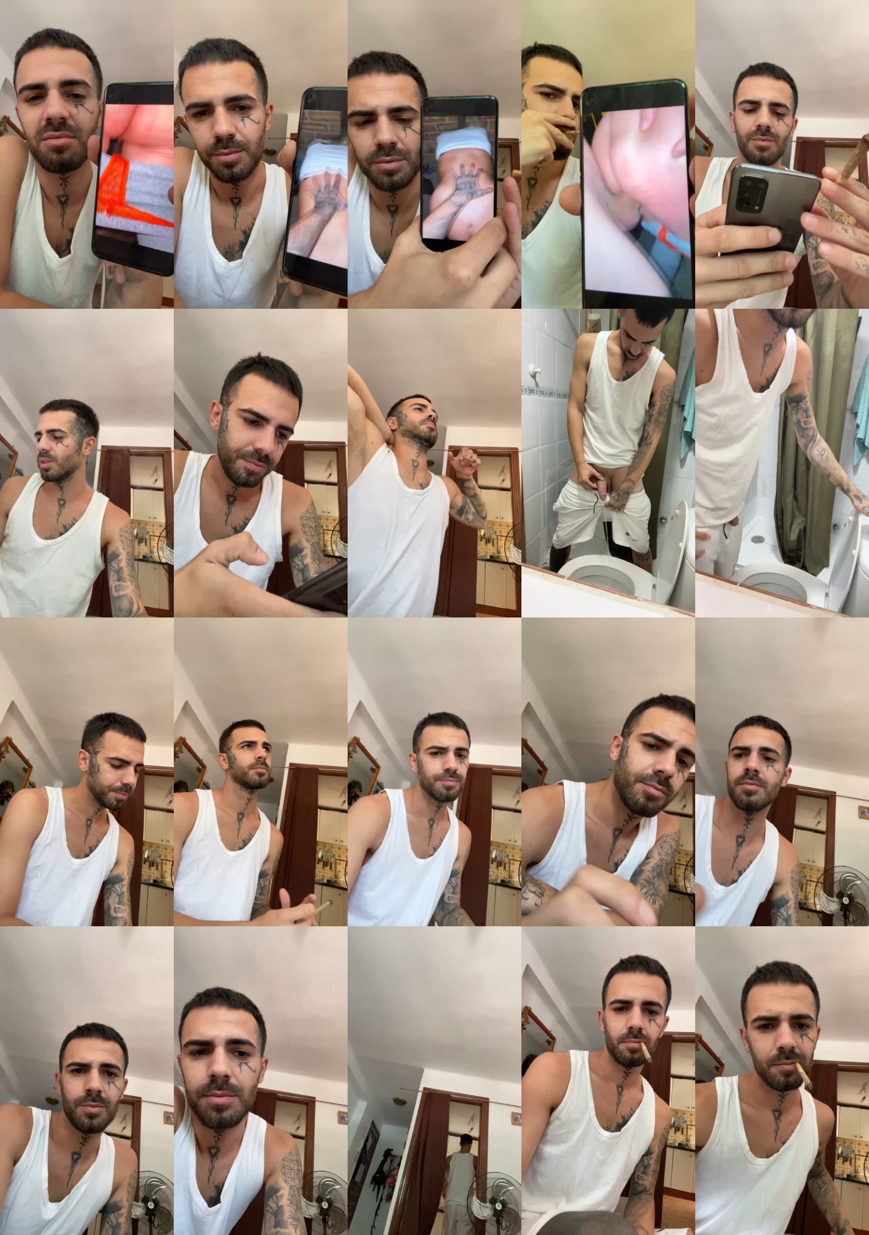 charlye_ink  05-10-2023 Recorded Video sexyfeet