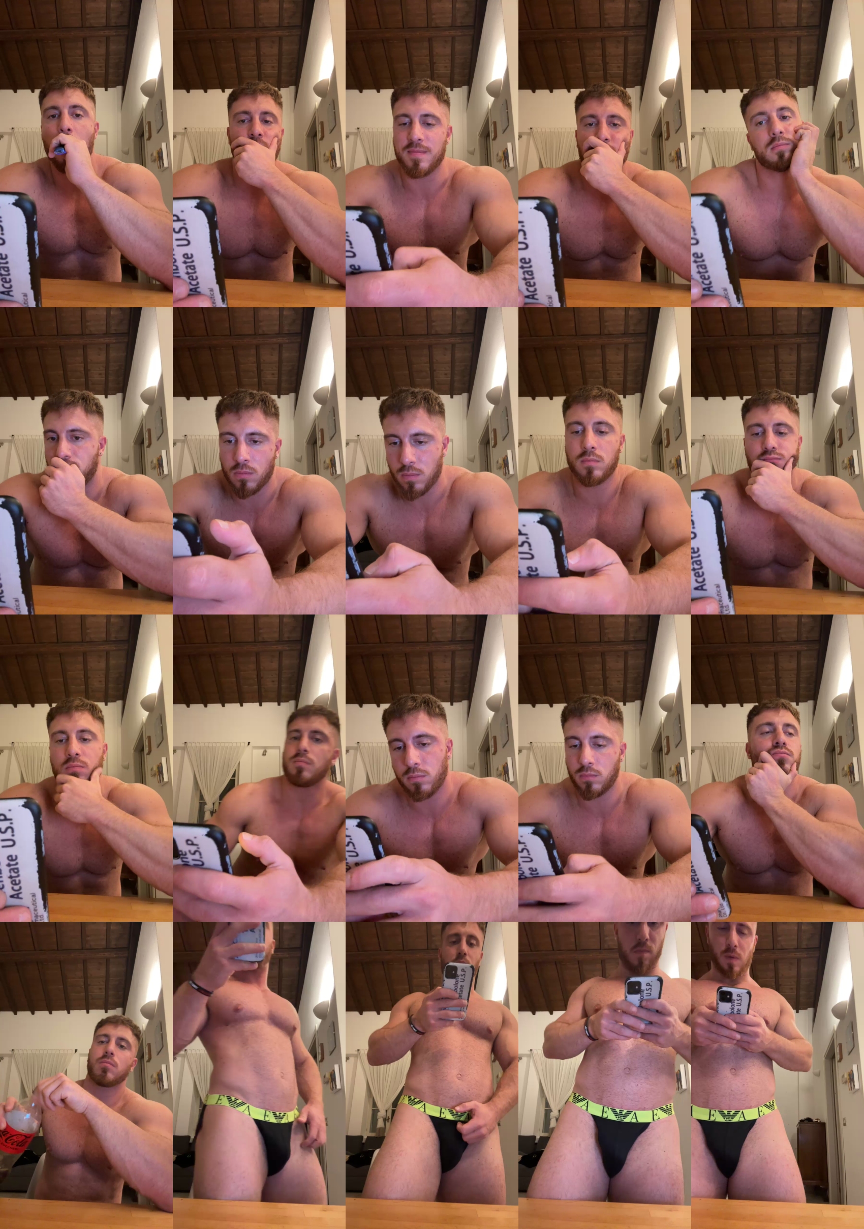 Bigwhitebull  11-10-2023 Recorded Video striptease