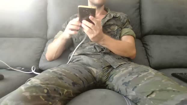militar_guap  10-10-2023 Recorded Video kissing