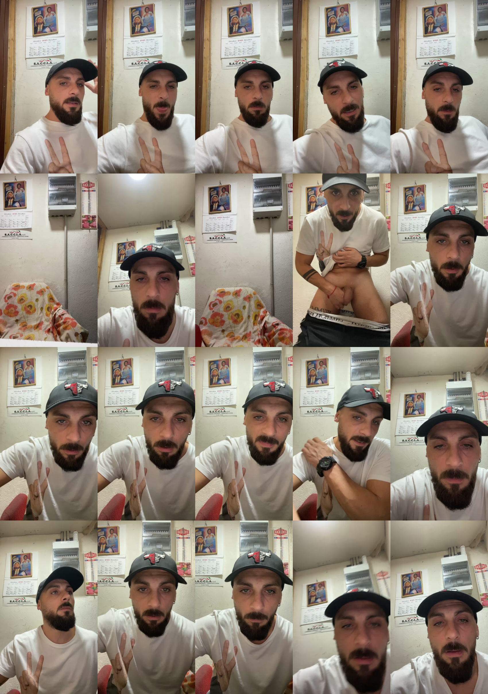 napolillo88  13-10-2023 Recorded Video kiss