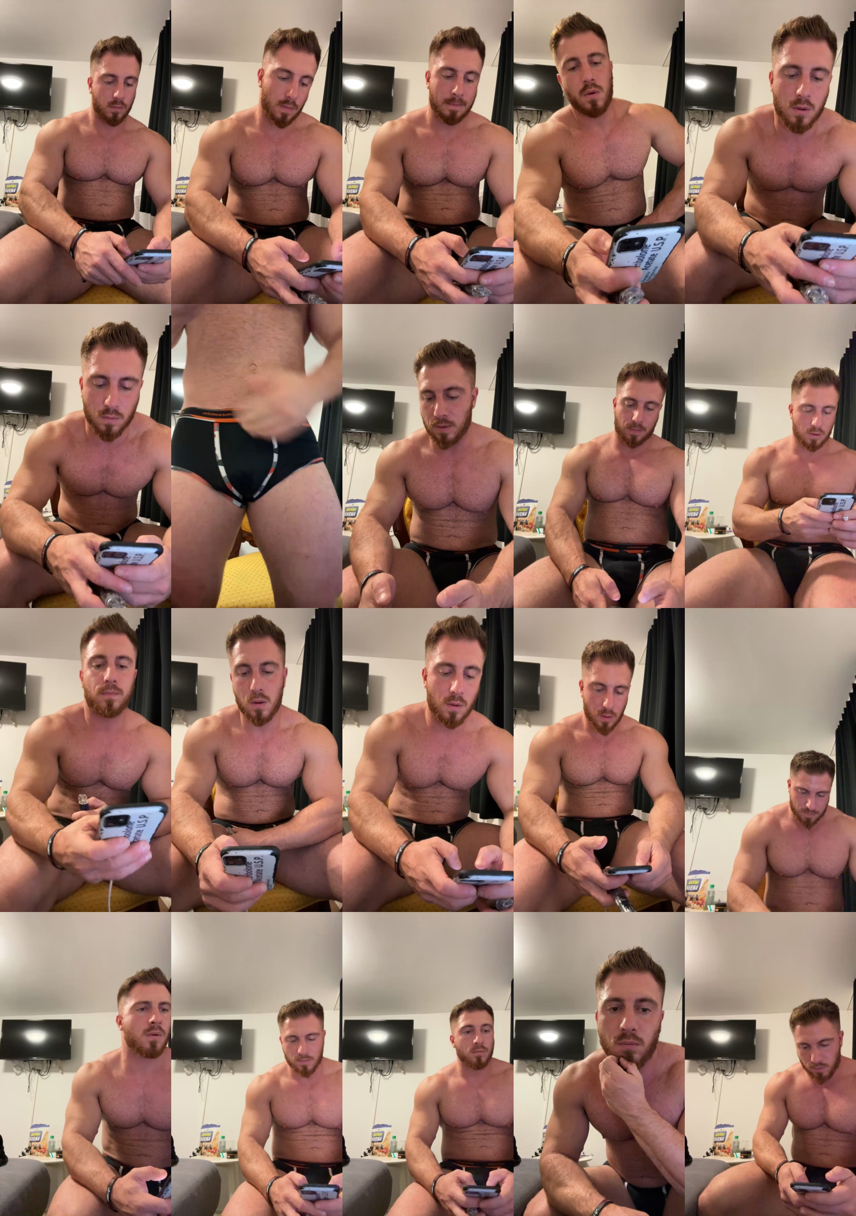 Bigwhitebull  15-10-2023 Recorded Video kiss