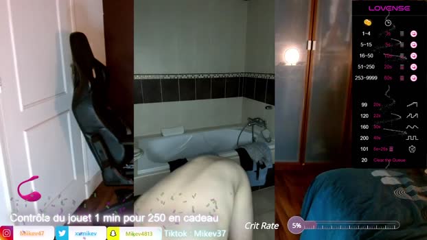 Mikev47  20-11-2023 Recorded Video spank