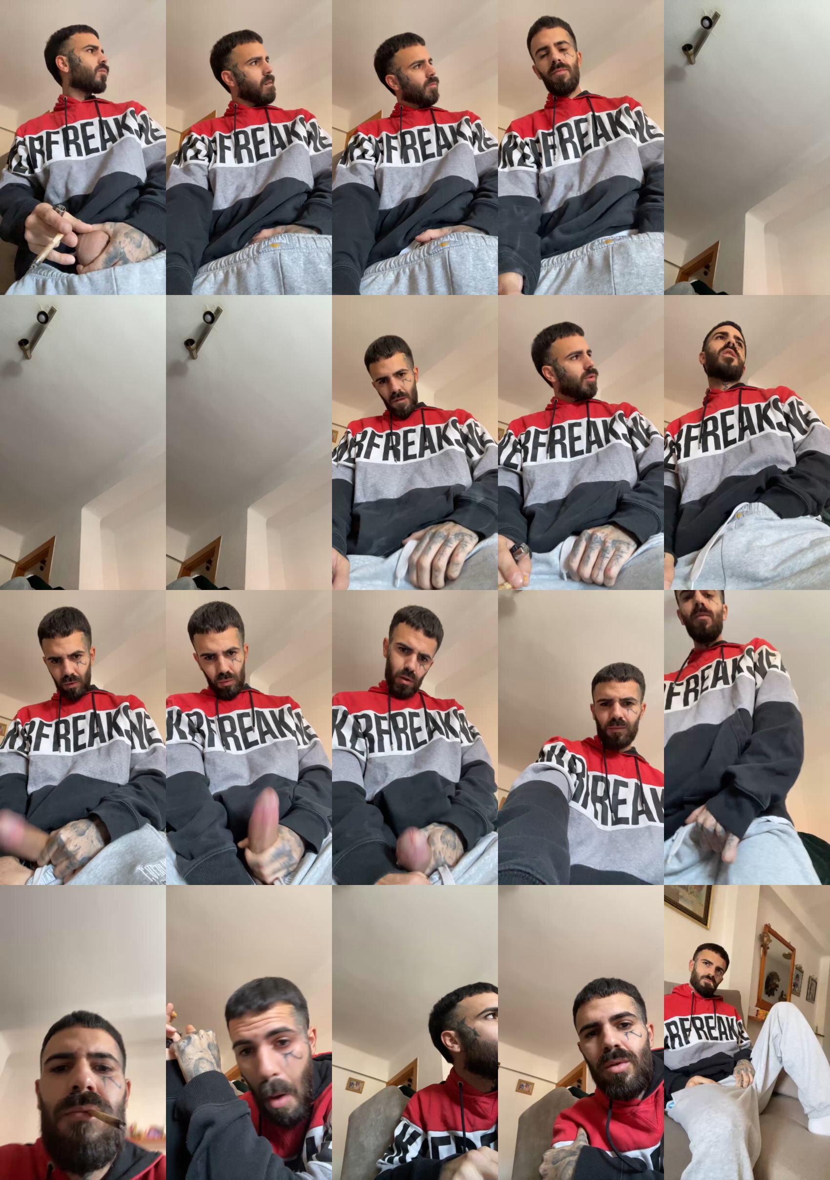 charlye_ink 09-12-2023 Recorded Video fingers