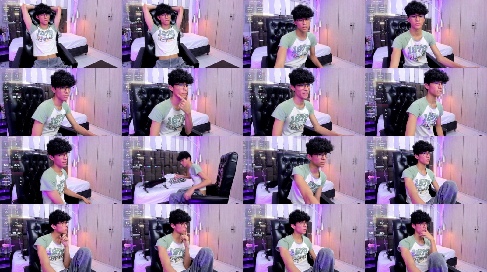 LouiRouse 30-01-2025 Recorded Video handsome