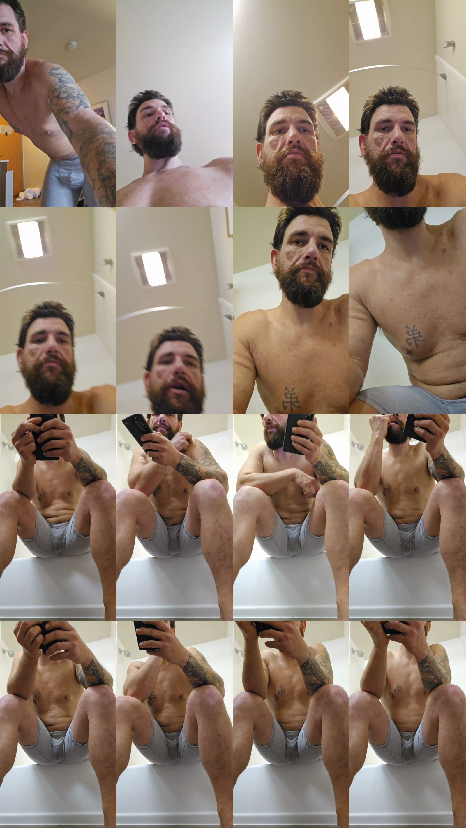 Beardedveteran 02-02-2025 Recorded Video Topless
