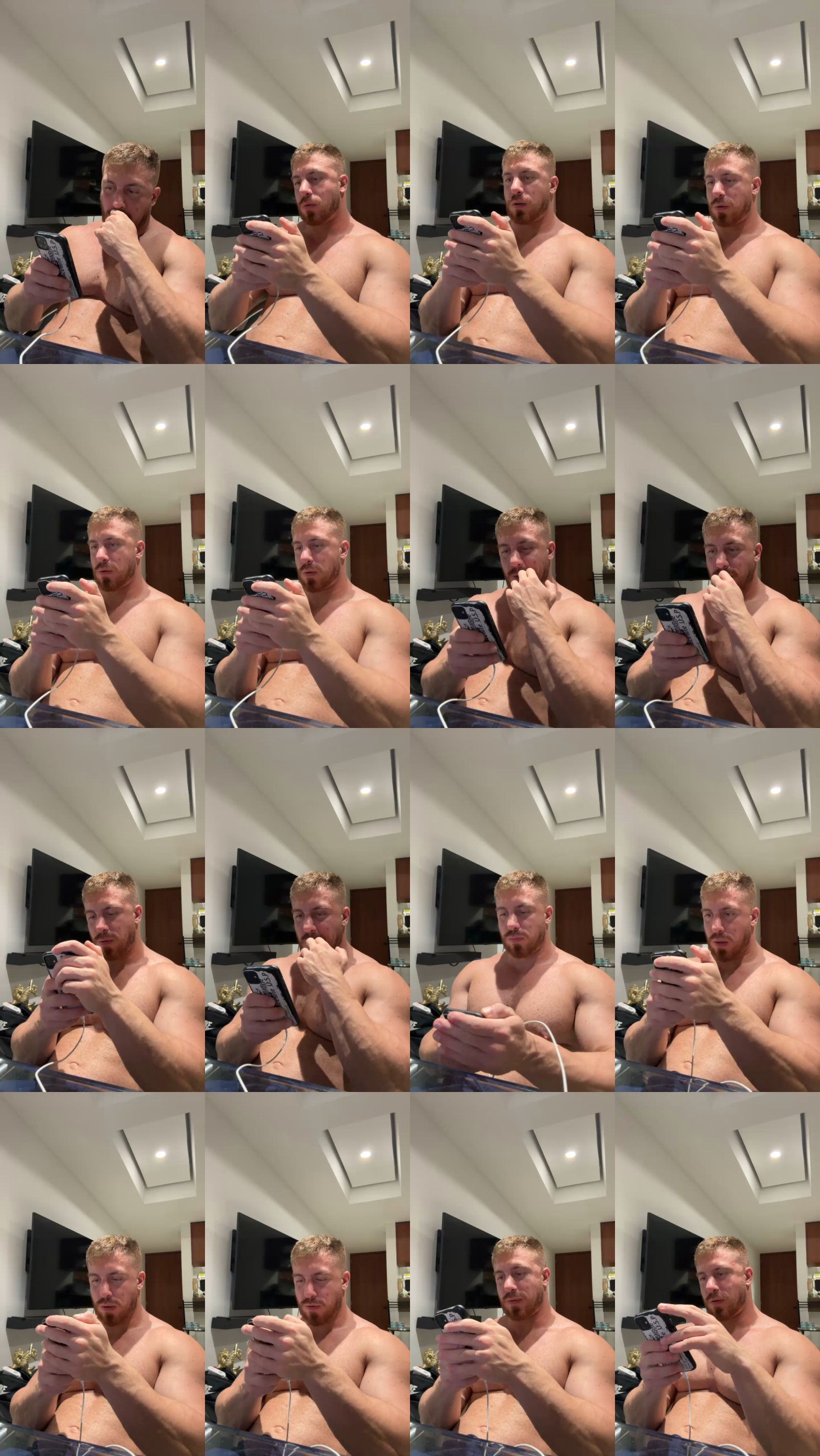 Bigwhitebull 17-02-2025 Recorded Video striptease