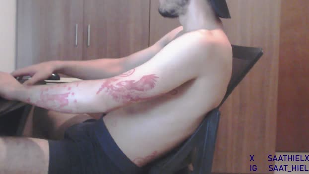 Saathiel 01-04-2025 Recorded Video striptease