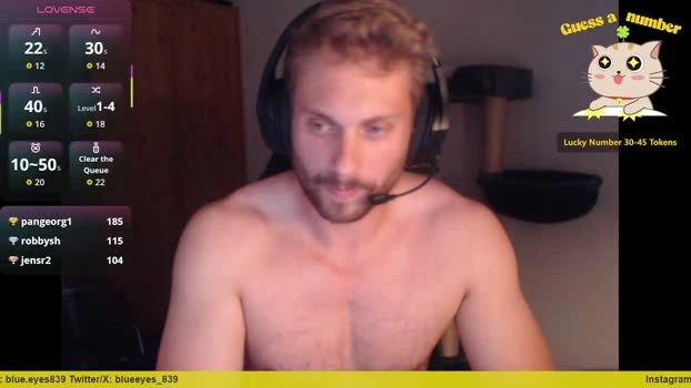 blueeyes839 Live 26-06-2026 Gay Cam skinny striptease
